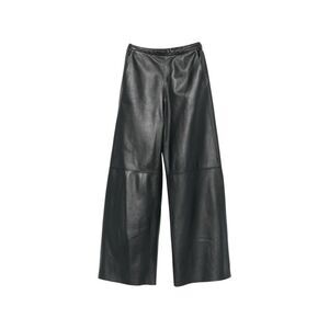 Forte Forte Women Leather High-Waisted Trousers